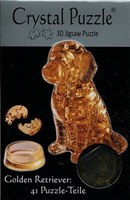 Crystal Puzzle, Golden Retriever