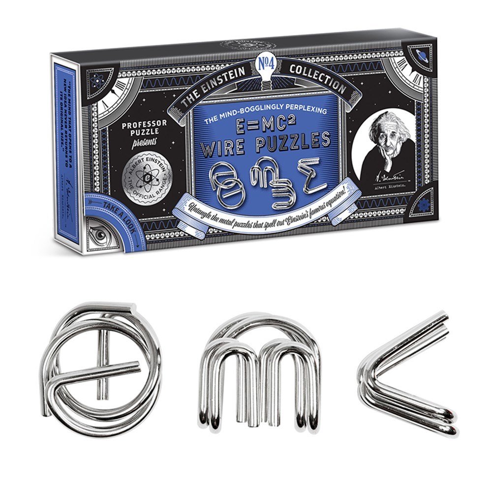 Einstein E=mc2 Metal Puzzles