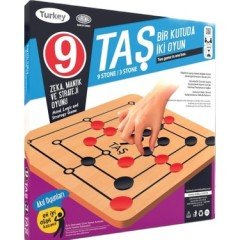 9 Taş 3 Taş Oyunu - İki oyun birden