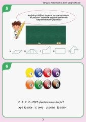 Kanguru Matematik 3. Sınıf Çalışma Kitabı + Dijital Kitap