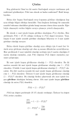 Hayatın İçinden Yanıltıcı Olasılık Problemleri
