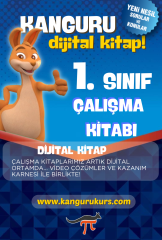 Kanguru Matematik Çalışma Kitabı 1. sınıf Dijital Format