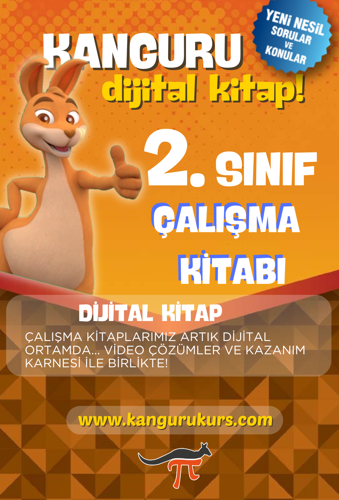 Kanguru Matematik Çalışma Kitabı 2. sınıf Dijital Format