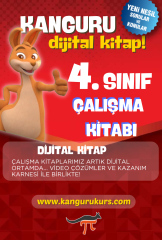 Kanguru Matematik Çalışma Kitabı 4. sınıf Dijital Format