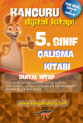Kanguru Matematik Çalışma Kitabı 5. sınıf Dijital Format