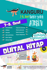 Kanguru Matematik Arşiv- 7-8. Sınıf Çıkmış Sorular - Dijital Format