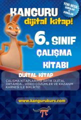 Kanguru Matematik Çalışma Kitabı 6. sınıf Dijital Format