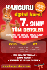 Kanguru Dijital Kurs -  7. Sınıf Tüm Dersler
