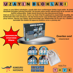 Uzayın Blokları - Kanguru Math Toys Kutu Oyunu