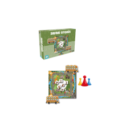 Safari Otobüs - Kanguru Math Toys Kutu Oyunu