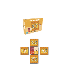 Pizza Menüsü - Kanguru Math Toys Kutu Oyunu