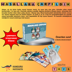 Masallara Çarpıldık - Kanguru Math Toys Kutu Oyunu
