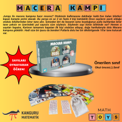 Macera Kampı - Kanguru Math Toys Kutu Oyunu