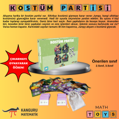 Kostüm Partisi - Kanguru Math Toys Kutu Oyunu