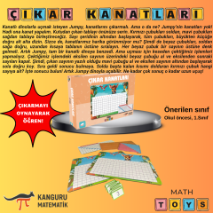 Çıkar Kanatları - Kanguru Math Toys Kutu Oyunu