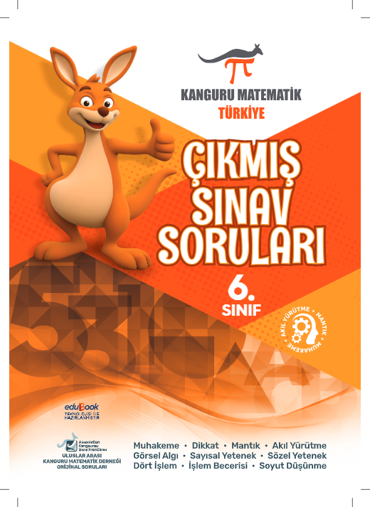 Kanguru Matematik 6. Sınıf 10 Yıllık Arşiv Sorular Kitabı