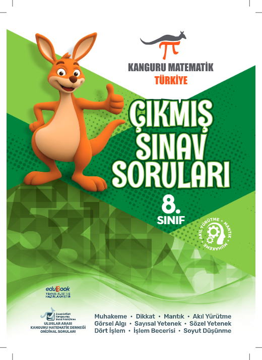 Kanguru Matematik 8. Sınıf 10 Yıllık Arşiv Sorular Kitabı